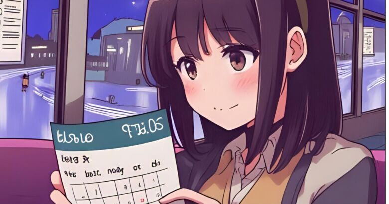 ディズニー夜行バスに乗る学生グループのイメージ